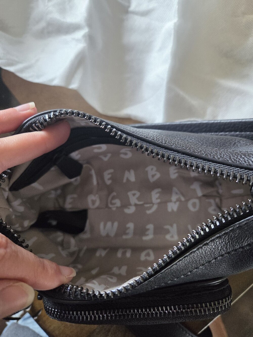 Aimee Kestenberg Leather Away We Go Mini Crossbody - Picture 9 of 9